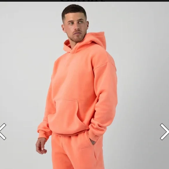 Comfrt Signature Hoodie in Coral - Picture 2 of 7